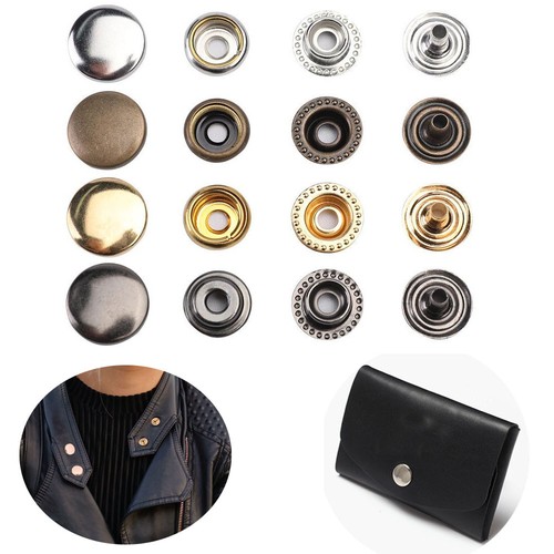 Snap fasteners kit metal - fasteners,