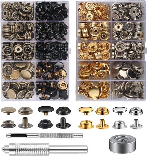 400pcs snap button kit - 400pcs,