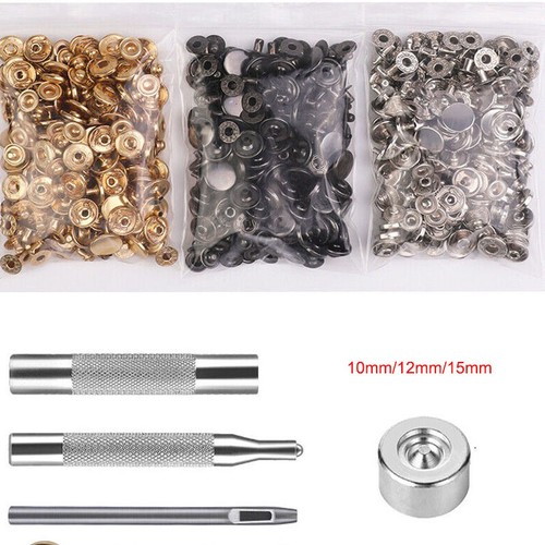 Leather snap fasteners kit - snap,