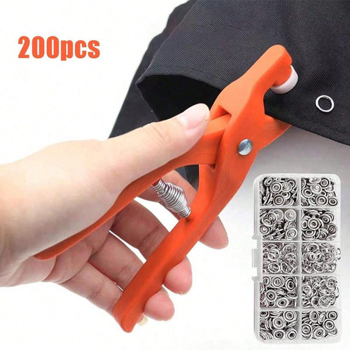 200 piece metal snap - metal,